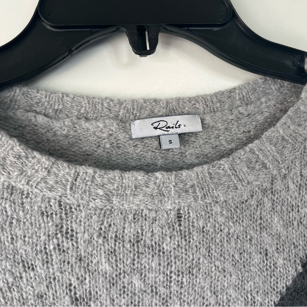SOLD perci lightning bolt knit alpac wool sweater - Picture 4 of 6
